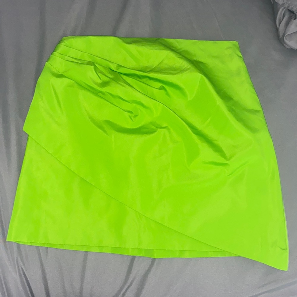 Zara neon skirt